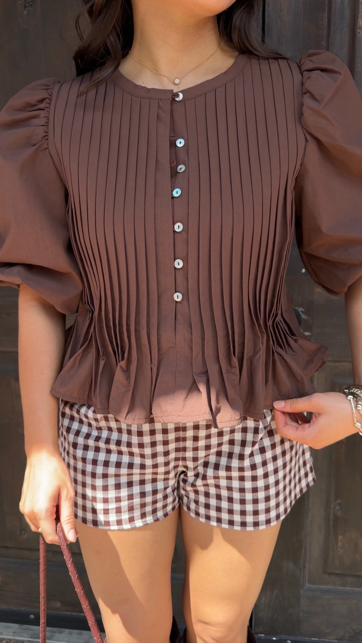 Margot Peplum Blouse