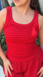 Daily Tank Top (Cherry)