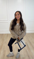 Everyday Wrap Sweater