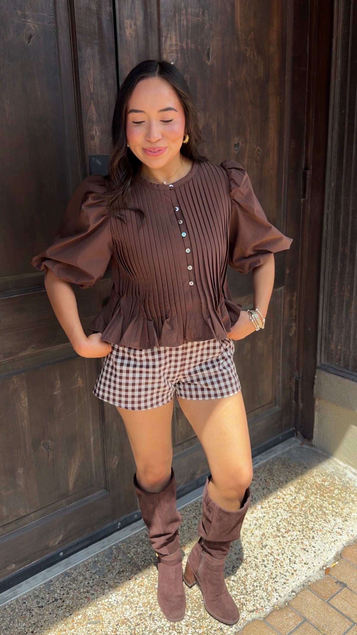 Margot Peplum Blouse