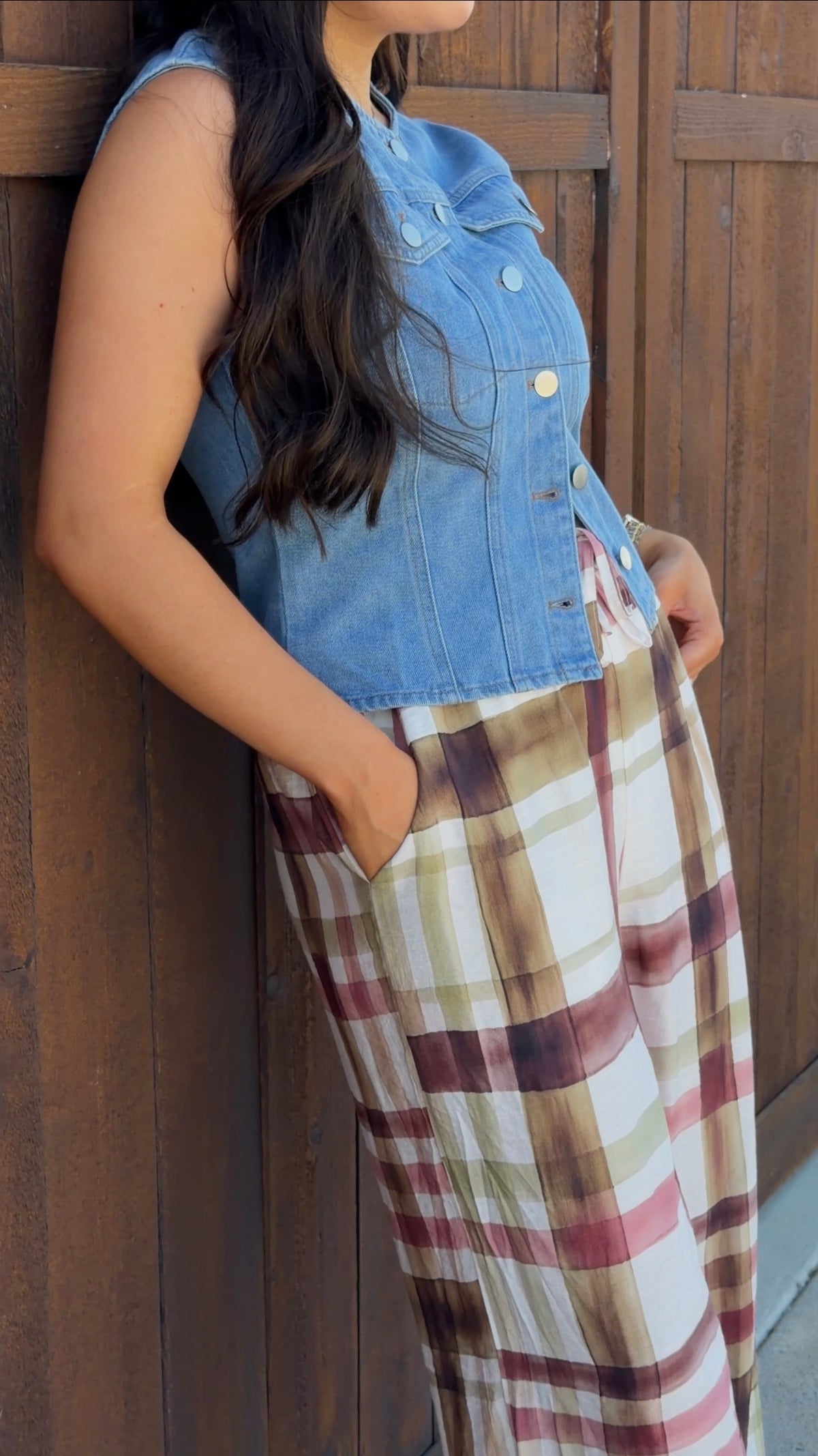 Campbell Gingham Pants