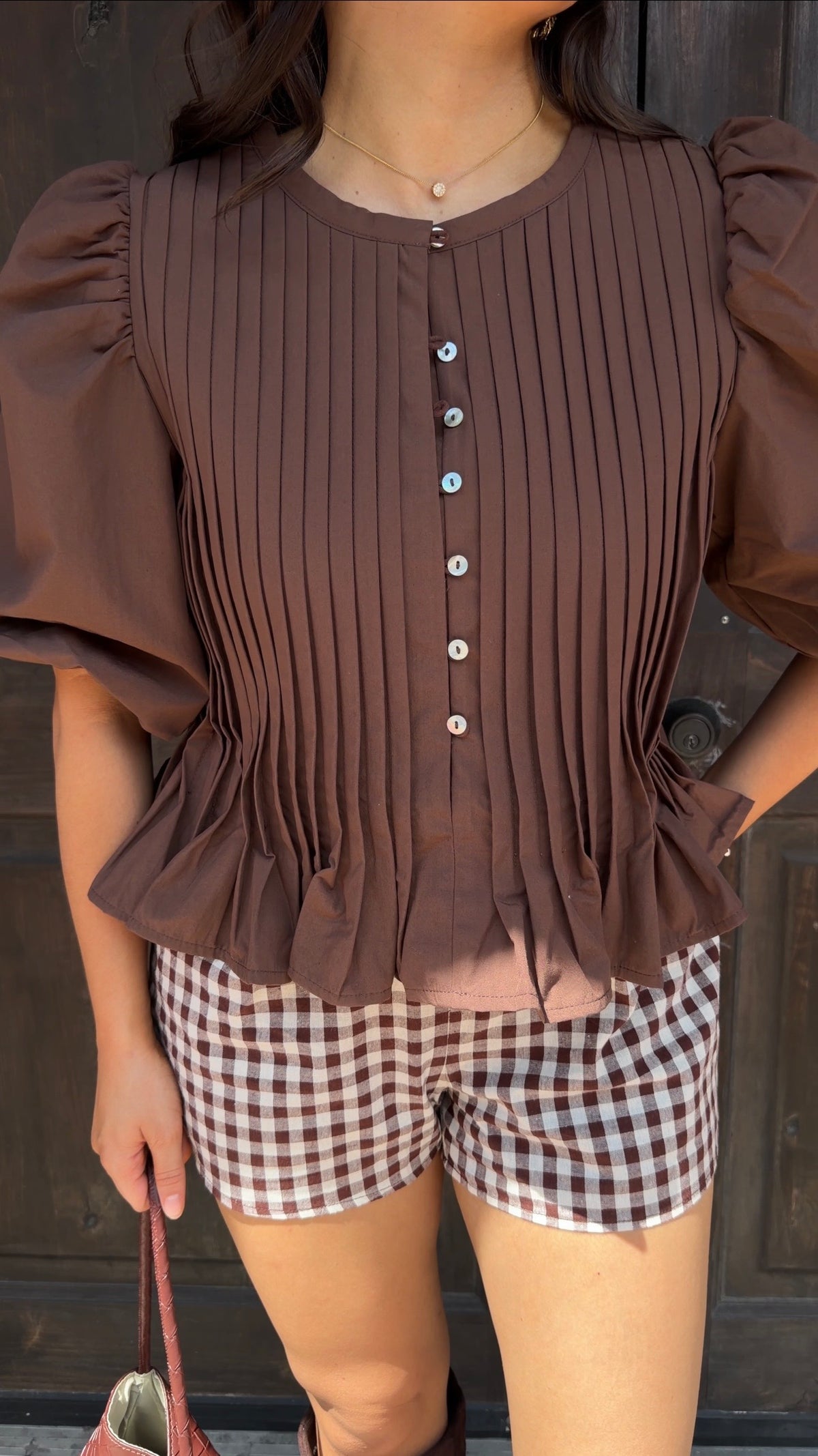 Margot Peplum Blouse