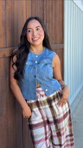 Sawyer Denim Top