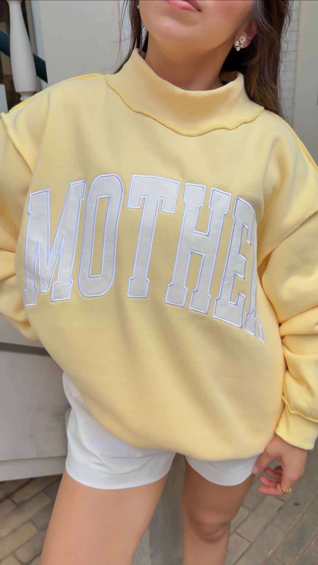 “MOTHER” Mockneck