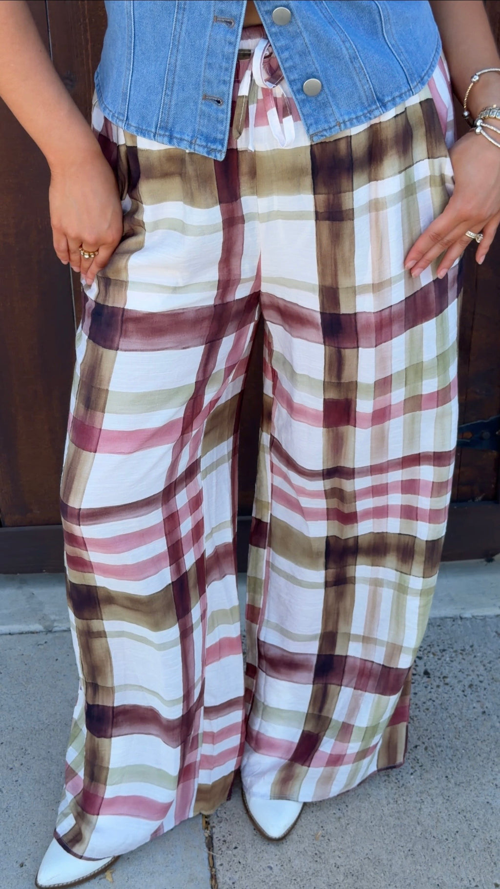Campbell Gingham Pants
