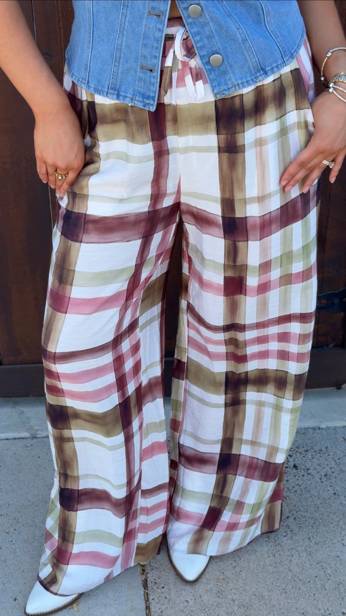 Campbell Gingham Pants