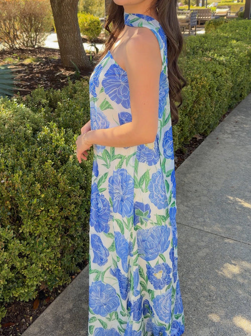 Coastal Bloom Maxi