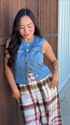 Sawyer Denim Top