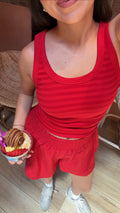 Daily Tank Top (Cherry)