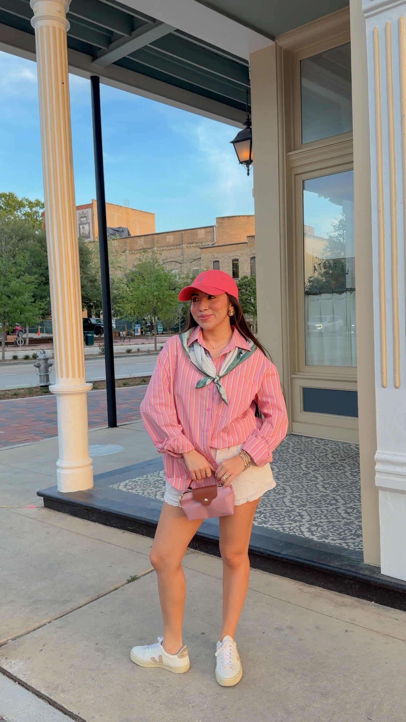 Strawberry Striped Top
