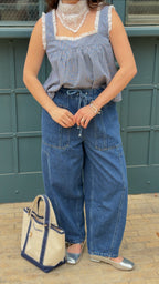 Amelia Barrel Jeans (Denim)