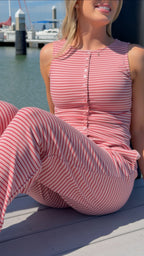 Caroline Striped Set