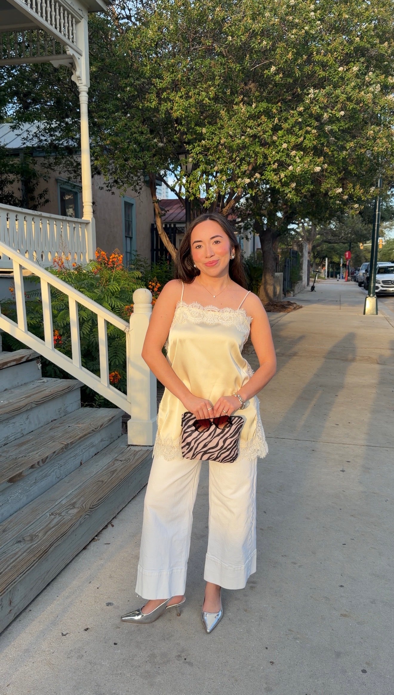 Lemon Lace Top