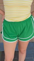 Emerald Track Shorts