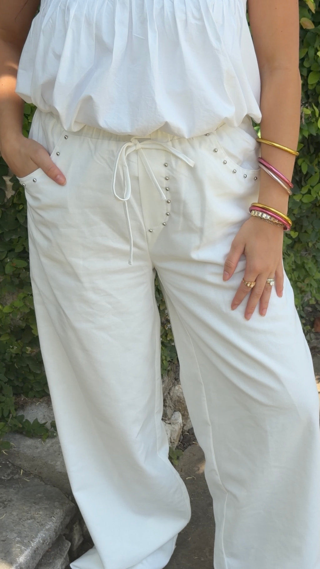 Stacey Studded Pants